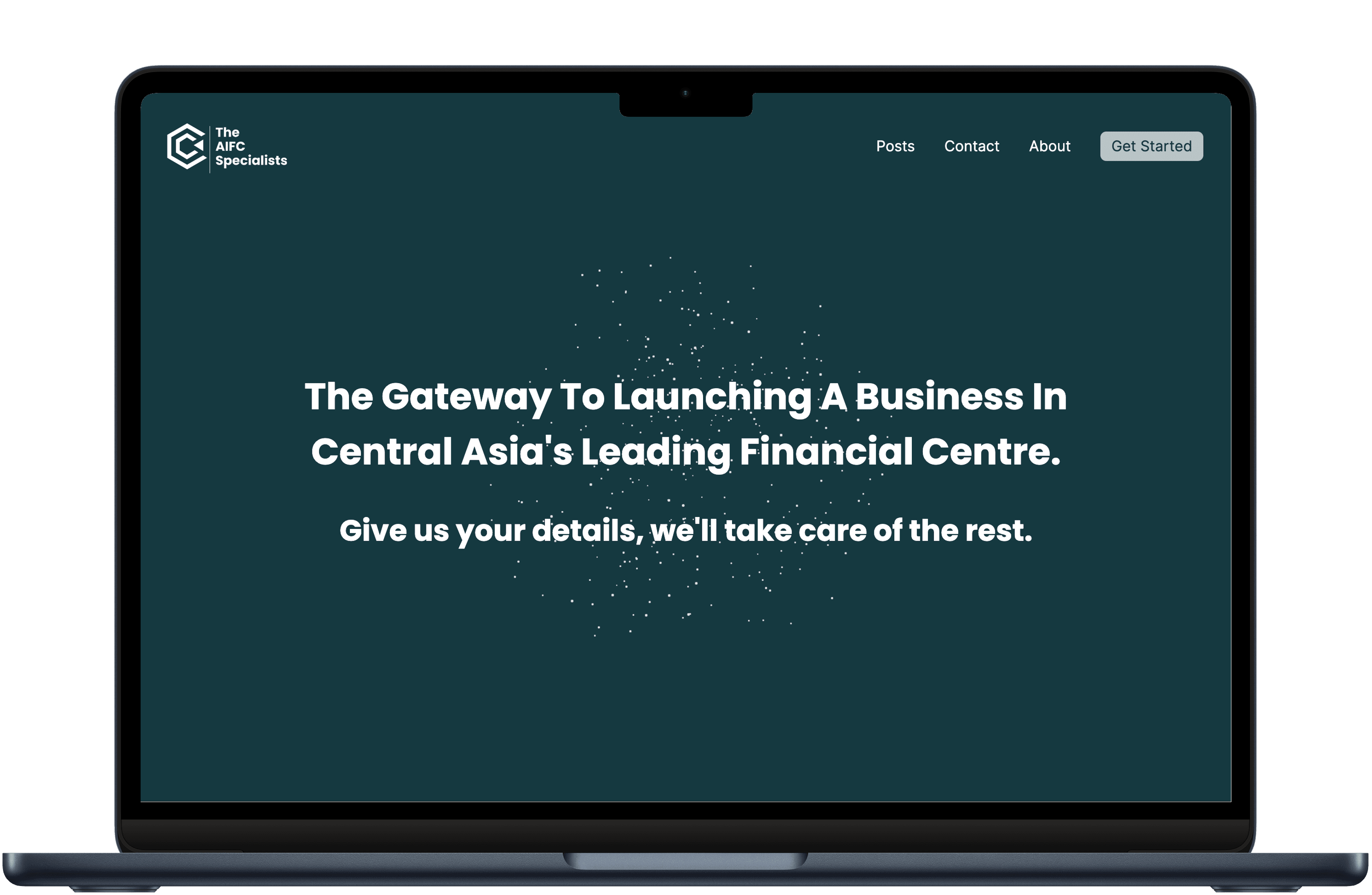 AIFC Specialists website screenshot